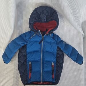 Snozu Blue / Red Hooded Jacket Size 18 Months
